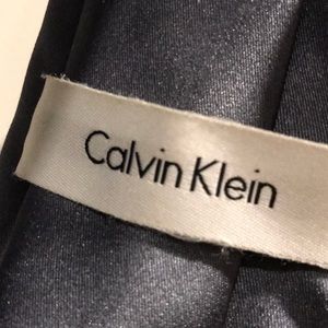 Calvin Klein Metalic Grey Tie